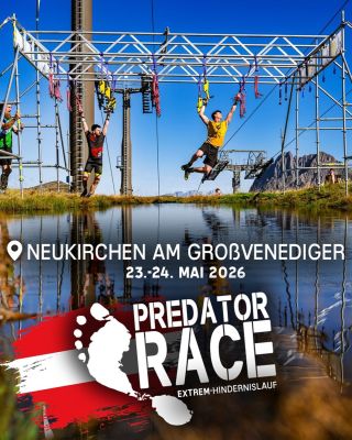 Predator Alpine Master weekend Austria! 23.-24. Květen 2026 Neukirchen am Grv. www.predatorrace.cz www.predatorrace.at
